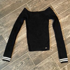 Off the shoulder sweater